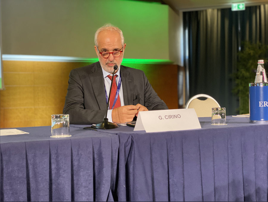 Professor Giuseppe Cirino, outgoing President of SIF